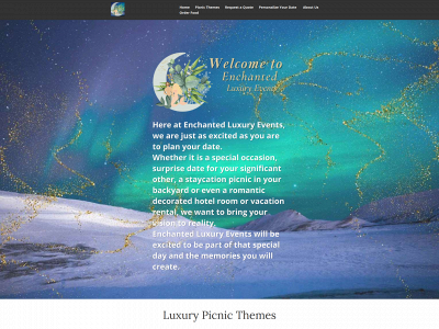 enchantedluxuryevents.com snapshot