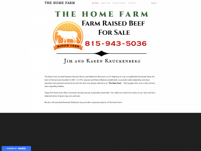 thehomefarm.weebly.com snapshot