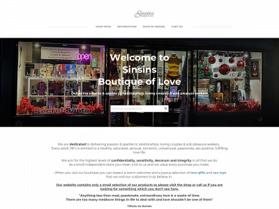 www.sinsins.com snapshot