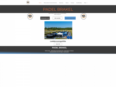 padelbrakel.com snapshot