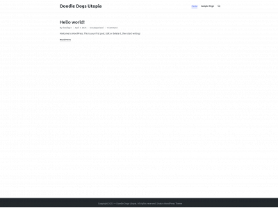 doodledogsutopia.com snapshot