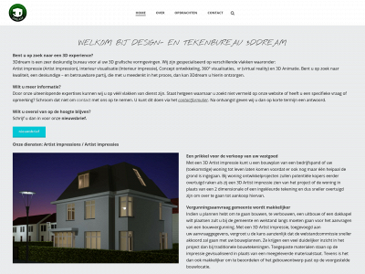3ddream.nl snapshot