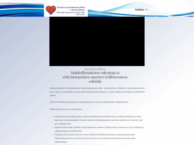 vaikuttajaverkosto.fi snapshot