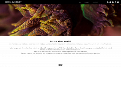johnaelkhoury.com snapshot