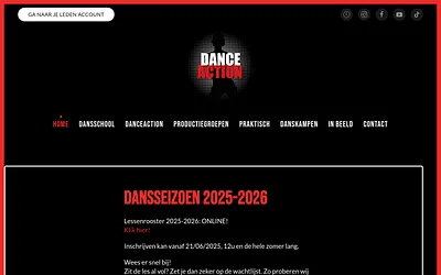 danceaction.be snapshot
