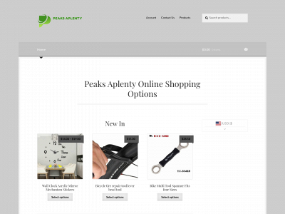 peaksaplenty.com snapshot