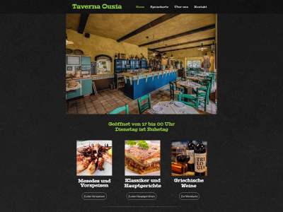 taverne-ousia.de snapshot