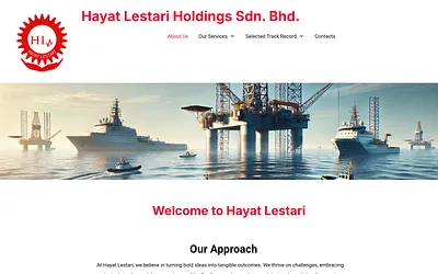 hayatlestari.com snapshot