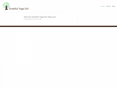 gratefulyogagirl.com snapshot