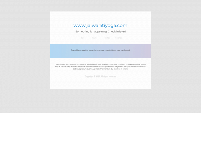 jaiwantiyoga.com snapshot