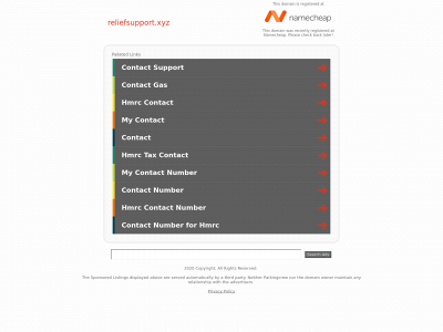 reliefsupport.xyz snapshot