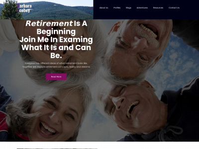 retirementisabeginning.com snapshot