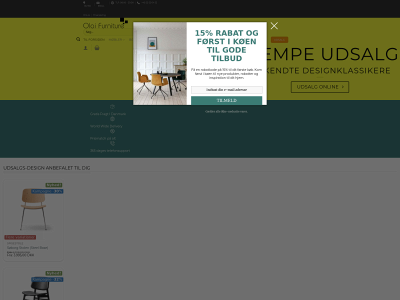 olaifurniture.dk snapshot