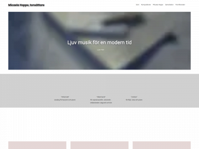 micaelahoppe.se snapshot