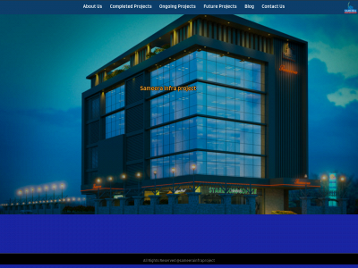 sameerainfraproject.com snapshot