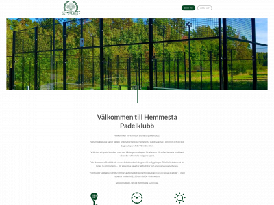 hemmestapadelklubb.se snapshot