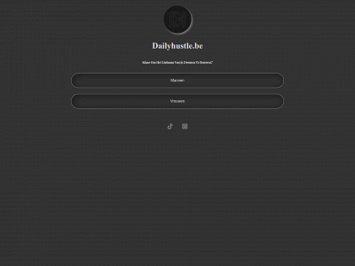dailyhustle.be snapshot