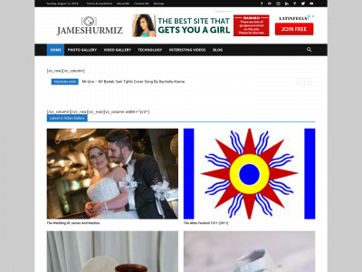 jameshurmiz.com snapshot