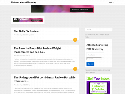 platinuminternetmarketing.com snapshot