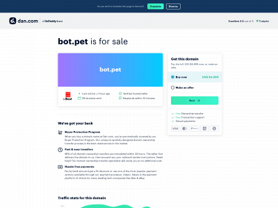 bot.pet snapshot