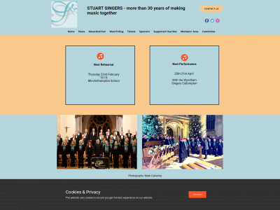 stuartsingers.com snapshot