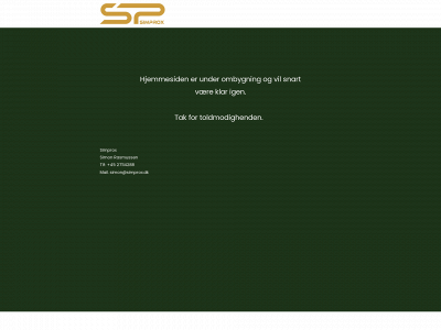 simprox.dk snapshot