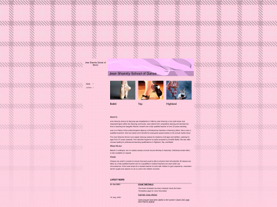 jeanshannlyschoolofdance.com snapshot