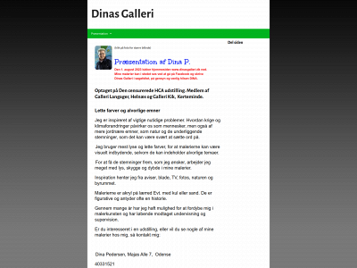 dinasgalleri.dk snapshot