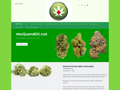 marijuanadc.net snapshot