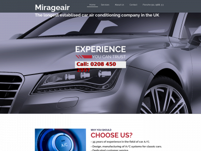 mirageair.co.uk snapshot