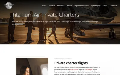 www.titaniumair.co.za snapshot
