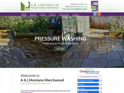 ajmontana.co.uk snapshot