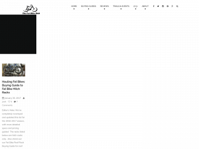 thefatbikehub.com snapshot