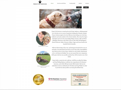 pennyspetservices.co.uk snapshot