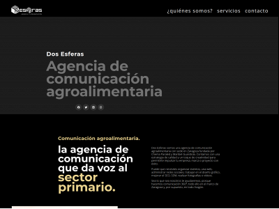 dosesferascomunicacion.com snapshot
