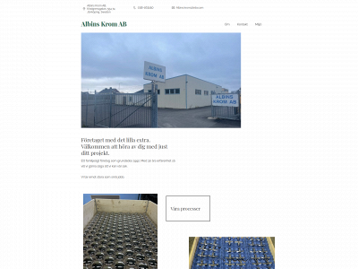 albinskrom.se snapshot