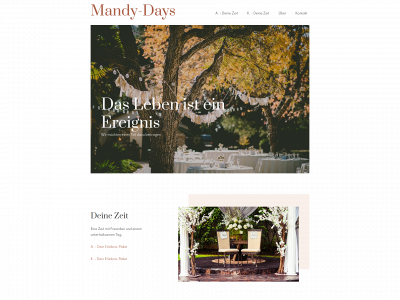 mandy-days.de snapshot