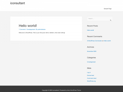 iconsultantgroup.com snapshot
