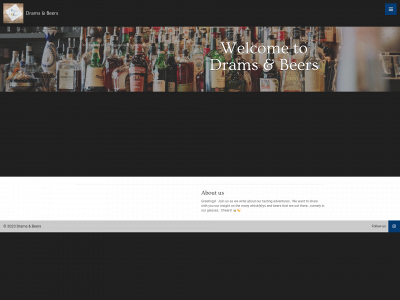 dramsandbeers.com snapshot