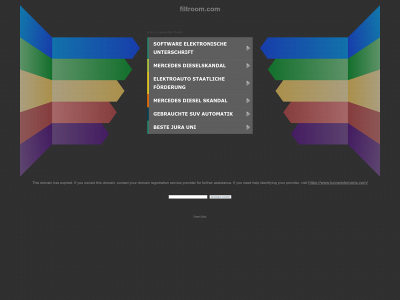 filtroom.com snapshot