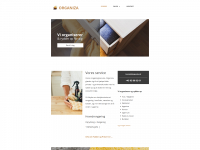organiza.dk snapshot