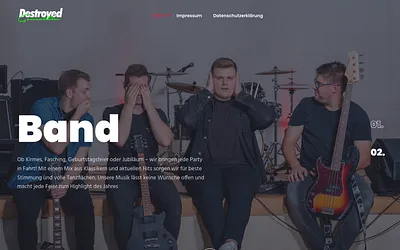destroyed.band snapshot