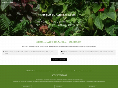 www.natureathome.fr snapshot