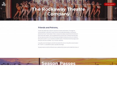 rockawaytheatrecompany.org snapshot