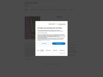 kunstatelier-rolof.de snapshot