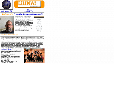 liuna1357.org snapshot