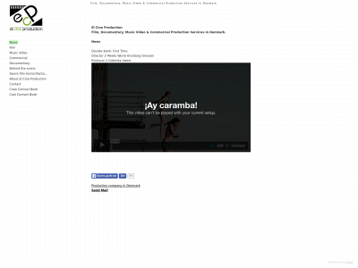 elcineproduction.com snapshot