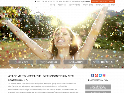 nextlevelorthodontics.com snapshot