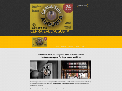 cerrajeriaaugusta.com snapshot