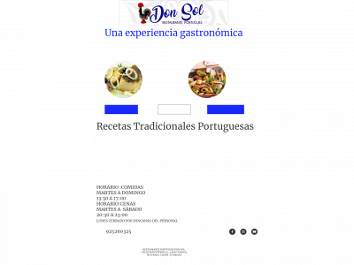 restaurantedonsol.com snapshot
